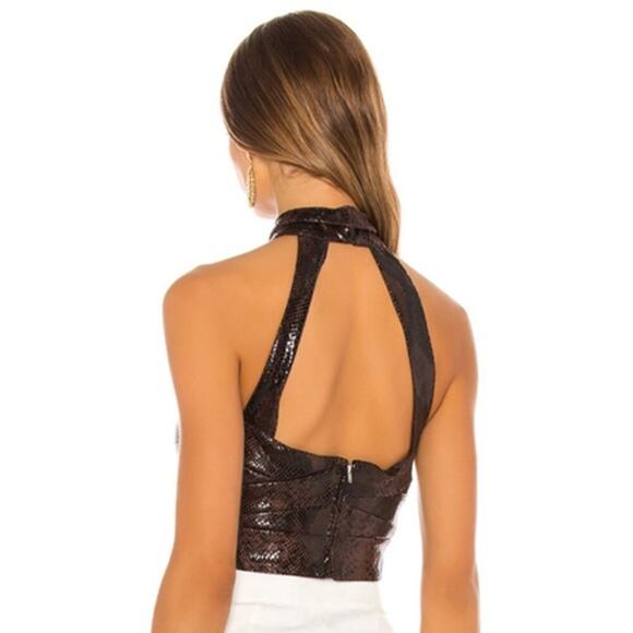 NBD Bree Top French Roast Size S - Picture 3 of 6